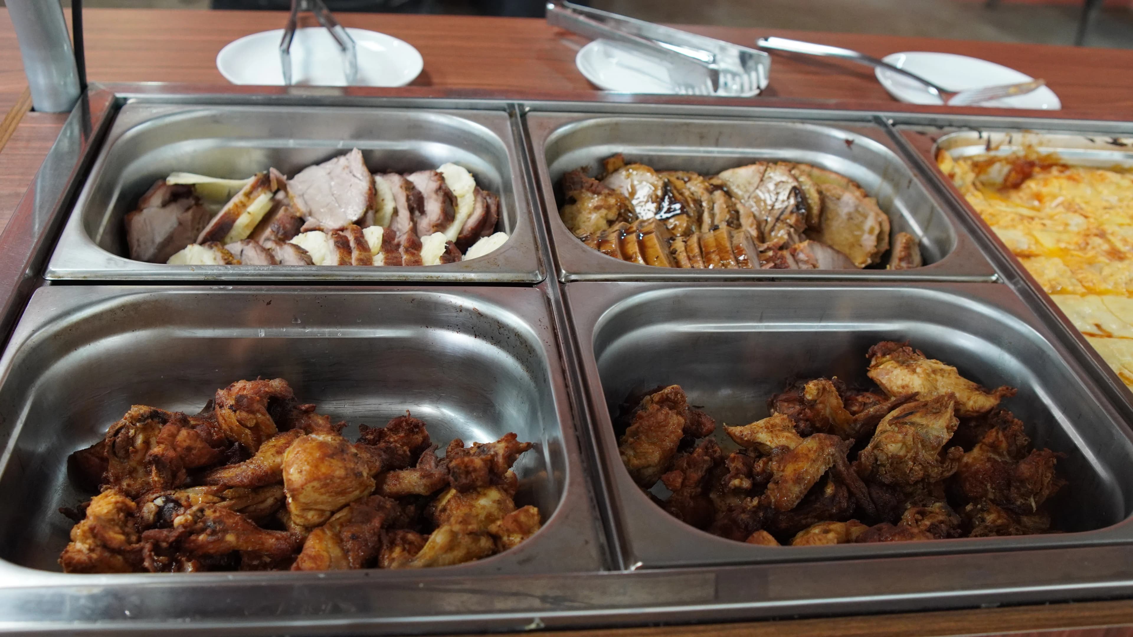 Buffet do restaurante